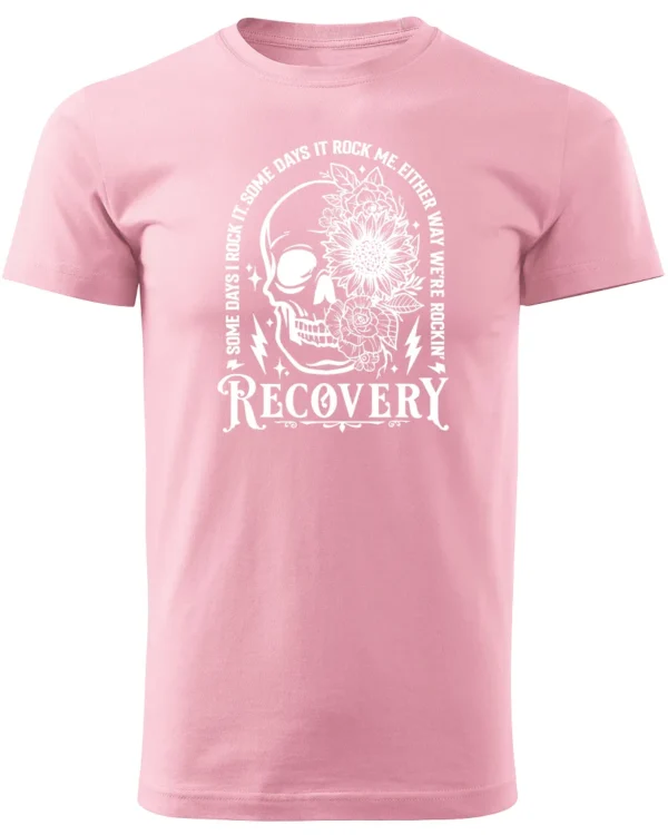Koszulka Recovery <br>Rock'n'rollowy powrót - Unisex, dla niej, edycja White