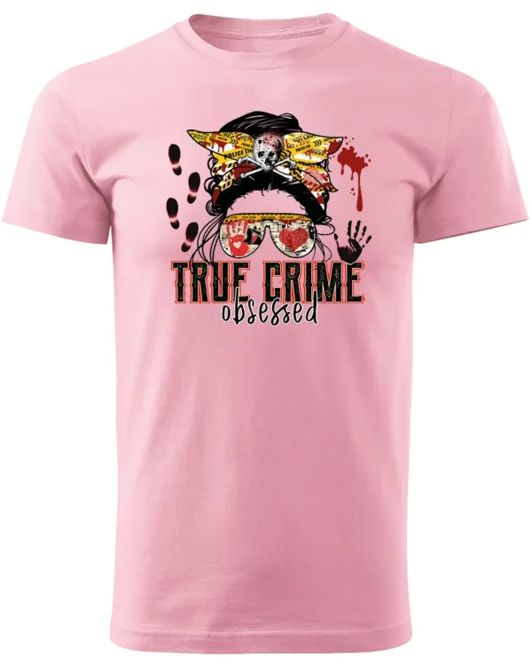 Koszulka True Crime <br>Mroczna fascynacja - Unisex, dla niego