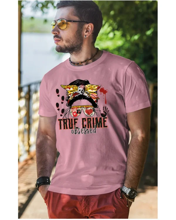 Koszulka True Crime <br>Mroczna fascynacja - Unisex, dla niego