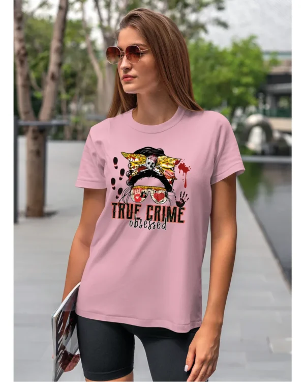 Koszulka True Crime <br>Mroczna fascynacja - Unisex, dla niej