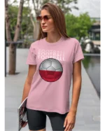 Koszulka Football <br>Miłość do gry - Unisex, dla niej