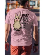 Koszulka I Hate Mornings <br>And people - Unisex, dla niego