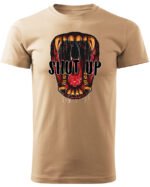 Koszulka unisex napis “Shut up”, dla niej – wybierz kolor!