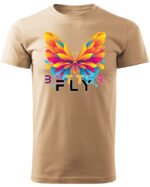 Koszulka unisex motyl “Better fly”, dla niej – wybierz kolor!