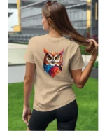 Koszulka unisex "Sowa", dla niej – wybierz kolor!