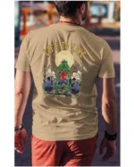 Koszulka unisex "Fitness z zombie, trenuj by przeżyć", dla niego – wybierz kolor!