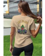 Koszulka unisex "Fitness z zombie, trenuj by przeżyć", dla niej – wybierz kolor!
