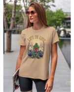 Koszulka unisex "Fitness z zombie, trenuj by przeżyć", dla niej – wybierz kolor!