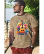 Koszulka unisex "Odlotowa gitara – brzmienie, które unosi", dla niego – wybierz kolor!