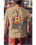 Koszulka unisex "Odlotowa gitara – brzmienie, które unosi", dla niego – wybierz kolor!