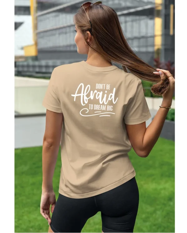 Koszulka Nie bój się marzyć - edycja White UNISEX