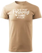 Koszulka Pozytywne nastawienie - edycja White UNISEX