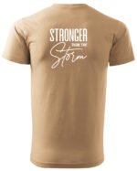 Koszulka Silniejsza niż burza - edycja White UNISEX