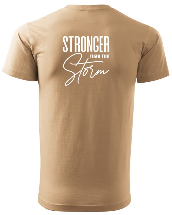 Koszulka Silniejsza niż burza - edycja White UNISEX