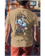 Koszulka Śpiąca koala, "Let me sleep" - Unisex