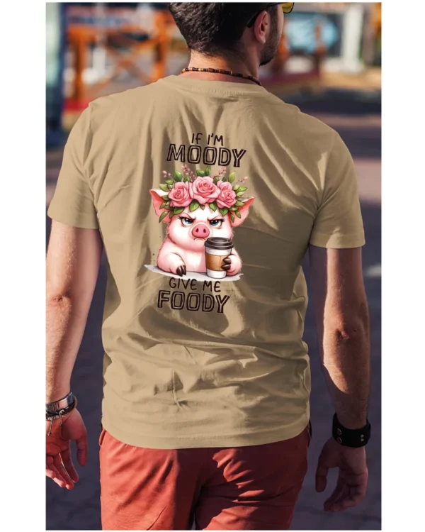Koszulka Gdy mam humorki, daj mi jedzonko - Unisex