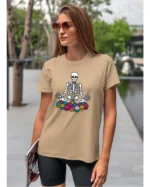 Koszulka Szkielet medytujący UNISEX
