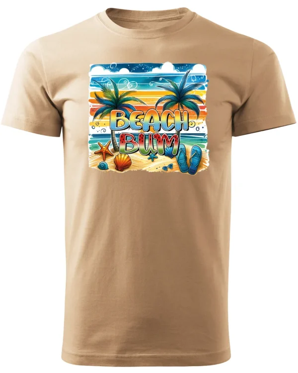 Koszulka Plażowy luz <br>idealna na letnie dni - Unisex, dla niego