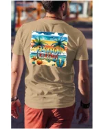 Koszulka Plażowy luz <br>idealna na letnie dni - Unisex, dla niego