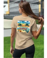 Koszulka Plażowy luz <br>idealna na letnie dni - Unisex, dla niej