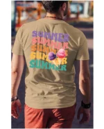 Koszulka Lato pełne smaku <br>delektuj się słodkimi chwilami - Unisex, dla niego