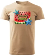 Koszulka Letnie wibracje <br>poczuj radość lata - Unisex, dla niego