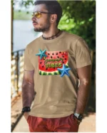 Koszulka Letnie wibracje <br>poczuj radość lata - Unisex, dla niego