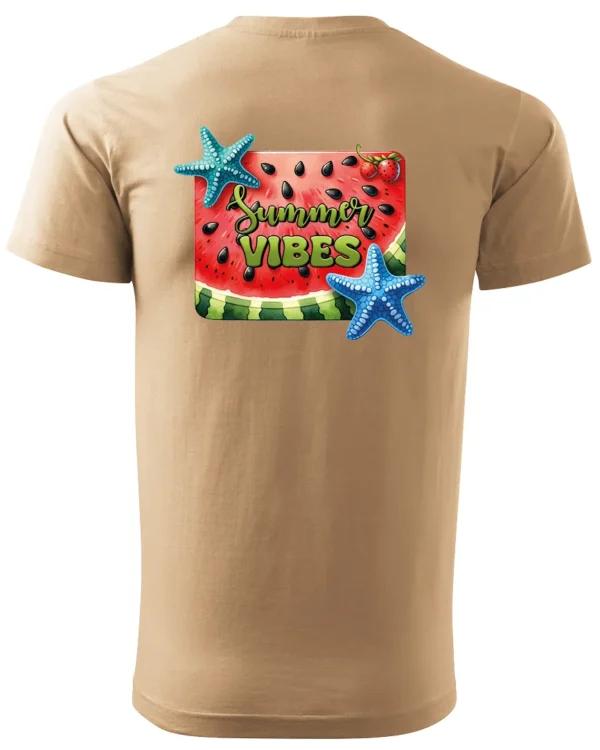 Koszulka Letnie wibracje <br>poczuj radość lata - Unisex, dla niego