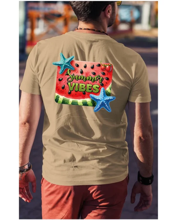 Koszulka Letnie wibracje <br>poczuj radość lata - Unisex, dla niego