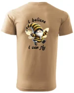 Koszulka Wierzę, że mogę latać <br>spełniaj swoje marzenia - Unisex, dla niej