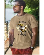 Koszulka Wierzę, że mogę latać <br>spełniaj swoje marzenia - Unisex, dla niego