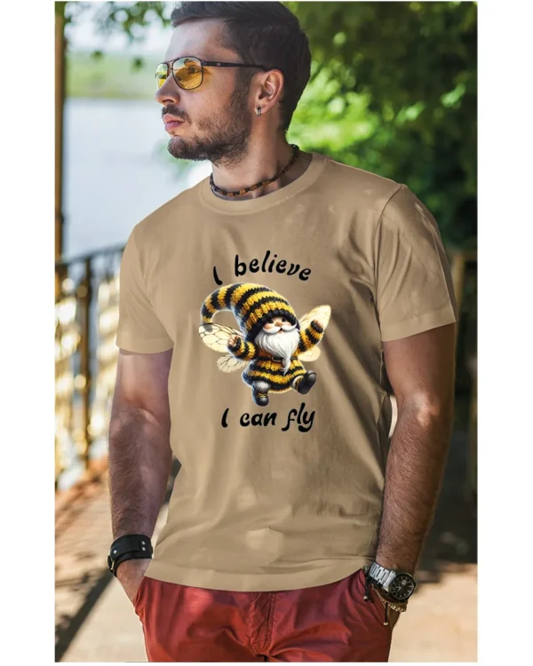 Koszulka Wierzę, że mogę latać <br>spełniaj swoje marzenia - Unisex, dla niego