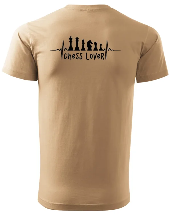 Koszulka Miłośnik szachów <br>bądź królem planszy - Unisex, dla niego