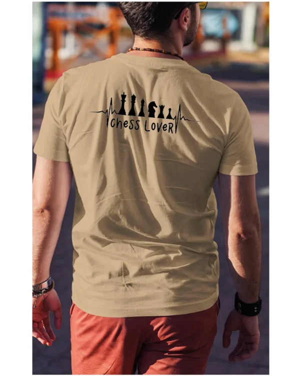 Koszulka Miłośnik szachów <br>bądź królem planszy - Unisex, dla niego