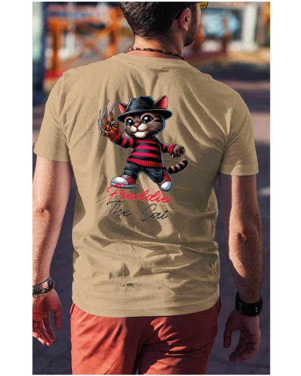 Koszulka Koci horror, Freddie the Cat - Unisex