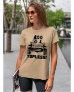 Koszulka Wolność bez ograniczeń, „Go Topless!” – Unisex
