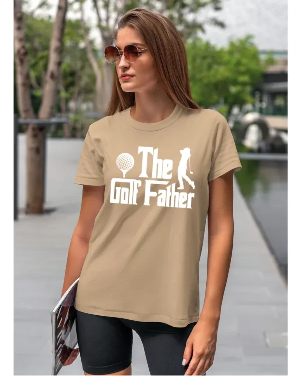 Koszulka The Golf Father, mistrz gry w golfa – Unisex