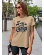 Koszulka Jazda, wolność, niezależność, „Long Live Rad Babes” – edycja Midnight, Unisex