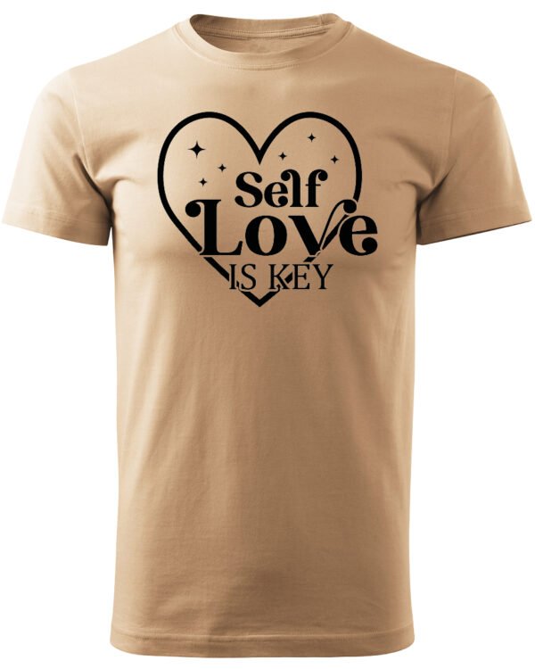 Koszulka Self love is key, miłość do siebie to podstawa – Unisex