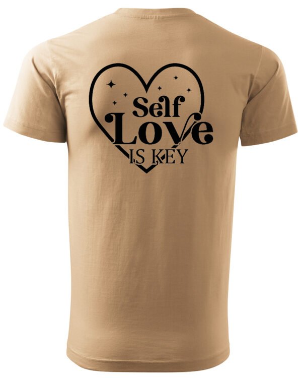 Koszulka Self love is key, miłość do siebie to podstawa – Unisex