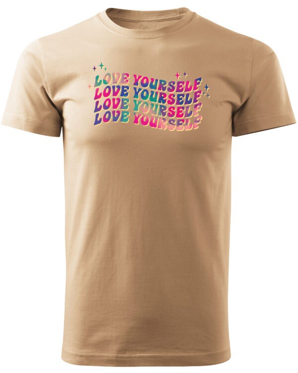 Koszulka Love Yourself, Pokochaj siebie – Unisex
