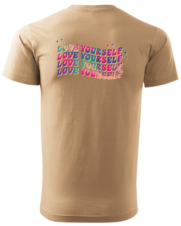 Koszulka Love Yourself, Pokochaj siebie – Unisex