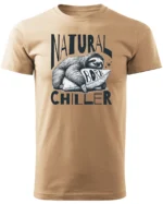 Koszulka Leniwiec w akcji, odpoczywaj i chilluj – edycja Midnight, Unisex