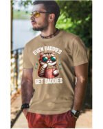 Koszulka Słodki Kot <br>Nawet twardziele mają chwile słabości - Unisex, dla niego