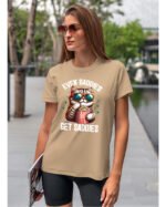 Koszulka Słodki Kot <br>Nawet twardziele mają chwile słabości - Unisex, dla niej