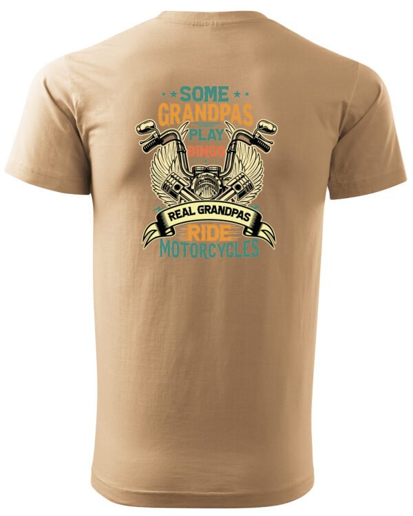 Koszulka Grandpas Who Ride <br>Dziadkowie na pełnym gazie - Unisex, dla niego