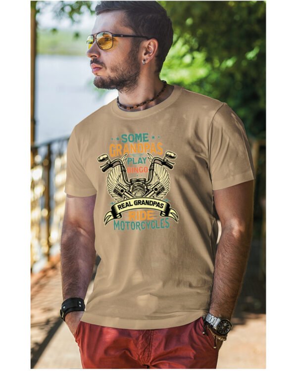 Koszulka Grandpas Who Ride <br>Dziadkowie na pełnym gazie - Unisex, dla niego