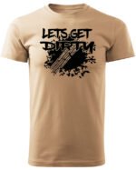 Koszulka Let's get Dirty <br>Off-road i Zabawa - Unisex, dla niego