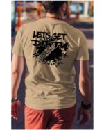 Koszulka Let's get Dirty <br>Off-road i Zabawa - Unisex, dla niego