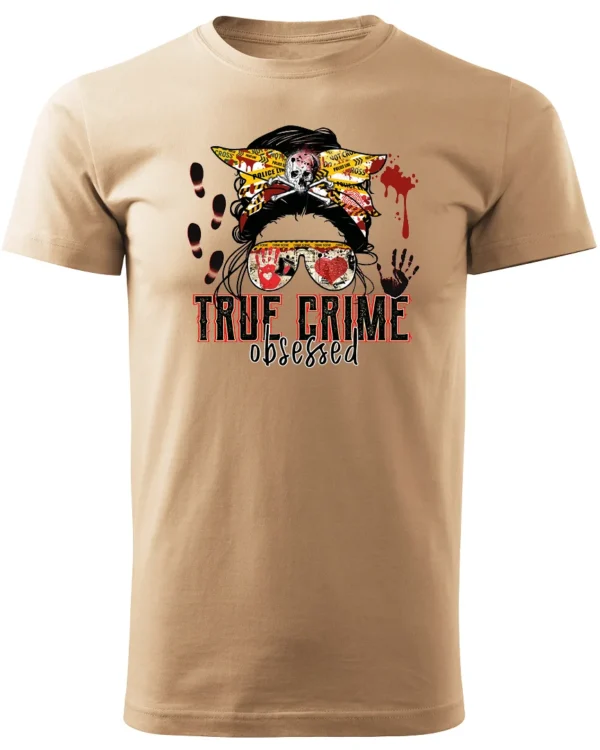 Koszulka True Crime <br>Mroczna fascynacja - Unisex, dla niego